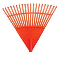 Grėblys "vėduoklė" plastmasinis P48cm, VERTAS (RG2)