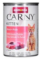 ANIMONDA Carny Kitten Beef Turkey - drėgno kačių ėdalo - 400 g