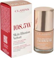 „Clarins Skin Illusion Velvet Matte Natural Finish“ skystas makiažo pagrindas, 108.5W anakardžių, 30 ml