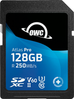 OWC SD ATLAS PRO SDXC UHS-II R250/W130 (V60) 128GB