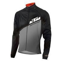 Neperpučiama striukė KTM Factory Character, nusegamos rankovės (juoda/pilka) XL