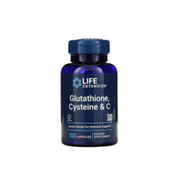 Life Extension Glutathione Cysteine &  vitamin C 100 vcaps