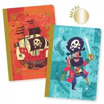 Djeco 2 Užrašų knygutės - Piratai ( DD03520 )