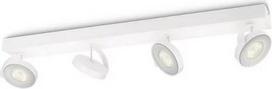 Quadruple ceiling spotlight LED CLOCKWORK bar/tube white 4x4.5W SELV 18W 2700K 2000Lm IP20 915005306101 | 8718696154526