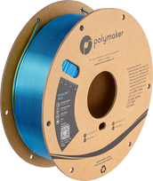 Polymaker PolyLite Silk PLA Dual Color - 1.75mm - 1kg - Chameleon Geltonas-Mėlynas