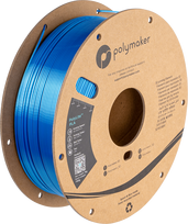 Polymaker PolyLite Silk PLA Dual Color - 1.75mm - 1kg - Beluga Sidabrinis-Mėlynas