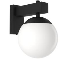 Eglo 900669 - Lauko sieninis šviestuvas BUFALATA 1xE27/40W/230V juoda IP44