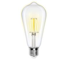 LED pritemdoma elektros lemputė FILAMENT ST64 E27/6W/230V 2700-6500K Wi-Fi - Aigostar