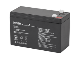 Švino akumuliatorius VIPOW 12V 7.0Ah