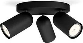 Luminaire PONGEE 3xNW 230V MASSIVE GU10 5.5W IP20 50583/30/PN Black 915005531301 | 8718696164846