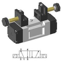 Pneumatinis solenoidinis vožtuvas 5/2 bistabilus ISO SIV520