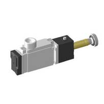 Pneumatinis solenoidinis vožtuvas 3/2 monostabilus 1/8" SCE371D-F3-P