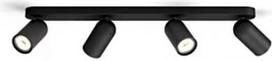 Luminaire PONGEE 4xNW 230V GU10 5.5W IP20 50584/30/PN Black 915005531601 | #N/A