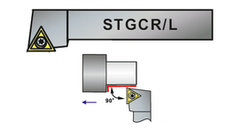 PAFANA STGCL 1212-11 sulankstomas tekinimo peilis