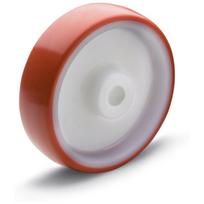 100 mm poliuretano ratas, keliamoji galia 170 kg RE.FF-100-RBL