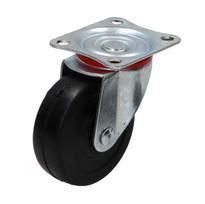 Pasukamas ratas fi 75mm plastikas su montavimo plokšte, keliamoji galia 60 kg 2028 - 75x25