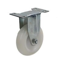 Fiksuotas ratas fi 100mm plastikas su tvirtinimo plokšte, keliamoji galia 145 kg 3022 - 100x30