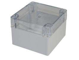Polikarbonato korpusas su skaidriu dangteliu G 279C - 120x120x90 mm