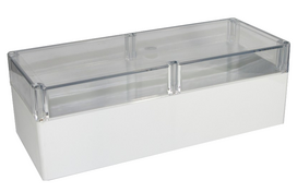 Polikarbonato korpusas G 2128C - 353x140x121.5 mm