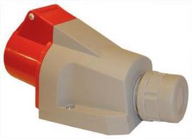 Fiksuotas lizdas 32A 400V 3P+Z+N IP44