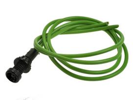 Indikatoriaus lemputė KLP3G/24V8mm 12-24V žalia su kabeliu