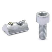Tvirtinimo rinkinys profilių sistemoms 30 / 40 GN 965-8-M8-28-A - T formos griovams, kurių plotis 6/8, su T formos veržle GN 506