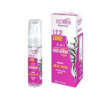 Victoria Beauty 1,2,3! Long! Plaukų augimą skatininantis serumas su organiniu alaviju, 30ml