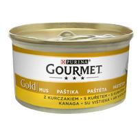 Paštetas katėms su vištiena GOURMET GOLD, 85 g