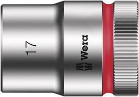 Lizdinis raktas (lizdas) trumpas 1/2" Zyklop 17.0 MM Type 8790 HMC WERA
