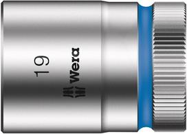 Lizdinis raktas (lizdas) trumpas 1/2" Zyklop 19.0 MM Type 8790 HMC WERA