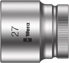 Lizdinis raktas (lizdas) trumpas 1/2" Zyklop 27.0 MM Type 8790 HMC WERA