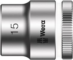 Lizdinis veržliaraktis (lizdas) trumpas 3/8" Zyklop 15.0 MM Tipas 8790 HMB WERA