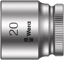 Kištukinis raktas (lizdas) trumpas 3/8" Zyklop 20.0 MM Tipas 8790 HMB WERA