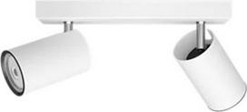 Ceiling spotlight KOSIPO 2x5.5W NW 230V GU10 IP20 White 929003204401 | 8719514435230