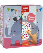 Lipdukų žaidimas Apli Kids Drambliukai