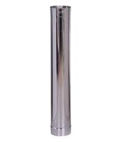 Dūmtraukis, nerūdijančio plieno AISI 304, tiesus, ilgis 1 m, Ф180