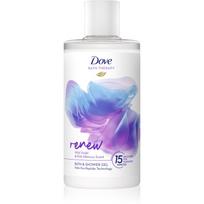 Dove Bath Therapy Renew dušo ir vonios želė Wild Violet & Pink Hibiscus 400 ml