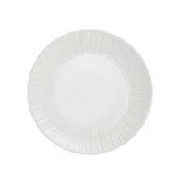Desertinė lėkštė AMBITION Perla, baltos sp., porcelianas, 22 cm