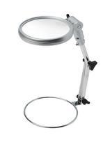 Padidinimo lupa  BRESSER 2x/4x su LED apšvietimu, skersmuo 120mm