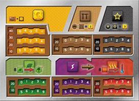 Terraforming Mars: Dual Layer Playerboards (5 Vnt)