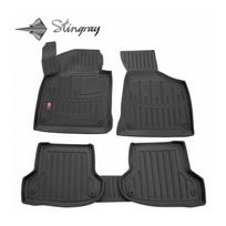 Guminiai 3D kilimėliai AUDI A3 (8P) 2003-2012 (Juodos spalvos)