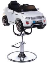 X Salon vaikiška kirpyklinė kėdė hidraulinė Range Rover balta