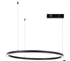 Immax NEO 07215L-LED Pritemdomas pakabinamas sietynas FINO 60W/230V 80cm juodas Tuya+RC