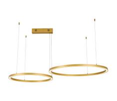 Immax NEO 07218L - LED Pritemdomas sietynas FINO 93W/230V 60/80cm auksas Tuya+RC