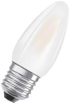 LED lemputė OSRAM Filament, E27, B40, žvakės formos, 4W, 4000K, 470 lm, non-dim, matinė