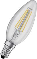 LED lemputė OSRAM Filament, E14, B40, žvakės formos, 4W, 4000K, 470 lm, non-dim, skaidri