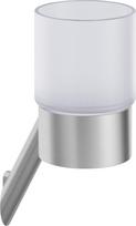 Stiklinė dantų šepetėliams Deante Silia ADI_F911, Brushed steel