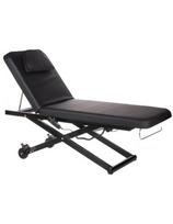 X Salon elektrinė masažinė lova plotis 71cm, ilgis 198cm Nola juoda