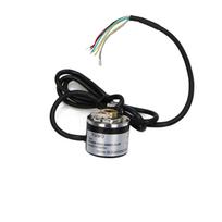 Prieauginis rotacinis kodavimo įrenginys IHA3808-401G-1000BZ1-5-24F, 1000 imp/ap., 5-30 VDC, fi38mm, skylė 6 mm, stūmimas, traukimas, Yumo