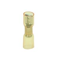 Izoliuota moteriška plokščia jungtis su termiškai susitraukiančia mova (6.3/0.8 mm 4-6 mm2) (10 vnt.)